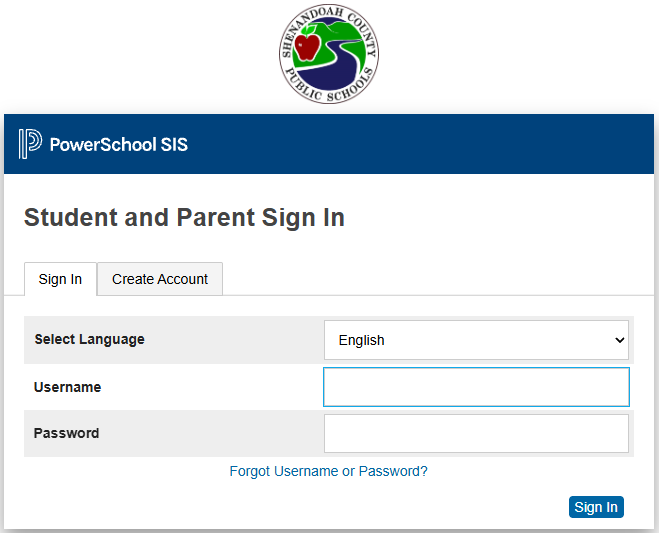 PowerSchool Parent Portal Student Forms